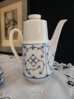 Ensemble de thé/café en porcelaine allemande Vintage Winterling Strawflower Bavaria