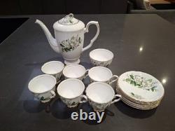 Ensemble de thé/café en porcelaine de Chine Royal Stafford Camellia vintage (Excellente condition)