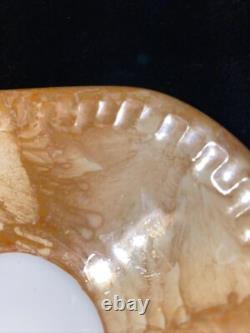 Ensemble de thé/café vintage WAWEL marbré et doré pour 10 personnes avec théière, crémier et sucrier