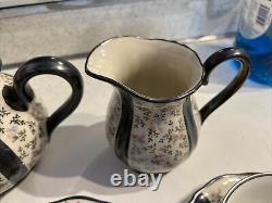 Ensemble de thé/café vintage en Chine /Bavière 23 pièces