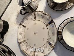 Ensemble de thé/café vintage en Chine /Bavière 23 pièces