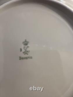 Ensemble de thé/café vintage en Chine /Bavière 23 pièces