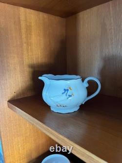 Ensemble de thé complet vintage de luxe Leander 1907 Célèbres oies