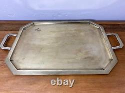 Ensemble de thé et café Art Déco vintage avec plateau design géométrique