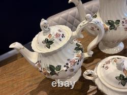 Ensemble de thé et café Vintage Myott Hedgerow Olde Chelsea Staffordshire Angleterre