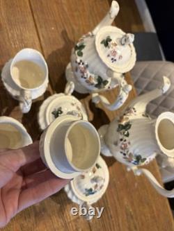 Ensemble de thé et café Vintage Myott Hedgerow Olde Chelsea Staffordshire Angleterre