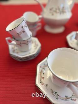 Ensemble de thé et café anglais Johnson Brothers vintage. (1980-90)