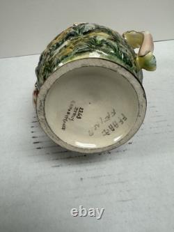 Ensemble de thé et café en porcelaine Capodimonte vintage Italie avec chérubins en or