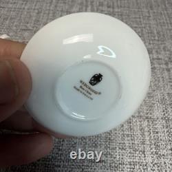 Ensemble de thé et café en porcelaine de Chine bone china VTG Miniature Wedgwood Kutani Crane Angleterre 8 pièces