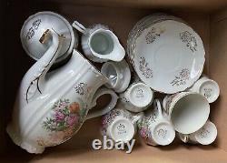 Ensemble de thé et café en porcelaine japonaise Royal Crown, vintage, antique, ensemble de 6.