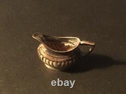 Ensemble de thé et café miniature en argent sterling vintage 1974/1975