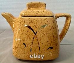 Ensemble de thé et café vintage MCM Mid Century Stanford Sebring en céramique 5 pièces en parfait état