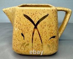 Ensemble de thé et café vintage MCM Mid Century Stanford Sebring en céramique 5 pièces en parfait état