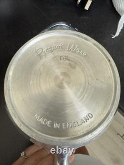 Ensemble de thé et café vintage Picquot Ware de 5 pièces avec plateau fabriqué en Angleterre