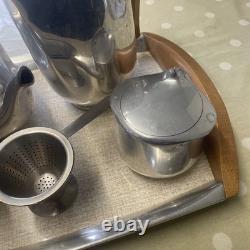 Ensemble de thé et café vintage Piquot Ware & filtre à thé Rostfritt en bon état