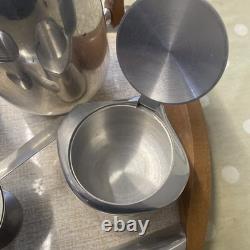 Ensemble de thé et café vintage Piquot Ware & filtre à thé Rostfritt en bon état