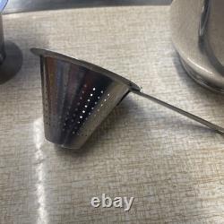 Ensemble de thé et café vintage Piquot Ware & filtre à thé Rostfritt en bon état