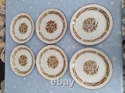 Ensemble de thé et café vintage Poole Pottery Arden de 21 pièces