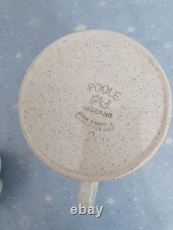 Ensemble de thé et café vintage Poole Pottery Arden de 21 pièces
