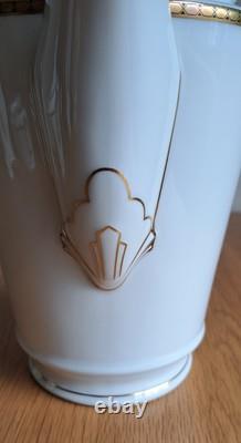 Ensemble de trio de service à thé/café Art Déco en porcelaine Vtg Johann Seltman Vohenstrauss