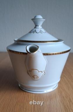 Ensemble de trio de service à thé/café Art Déco en porcelaine Vtg Johann Seltman Vohenstrauss
