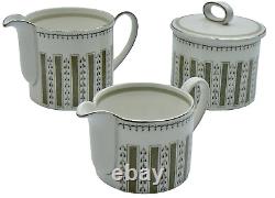 Ensemble thé/café élégant de 30 pièces Susie Cooper/Wedgwood motif Perse vintage des années 1960.