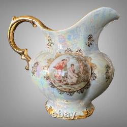 Ensemble thé/café en porcelaine de la Vierge de Sonnenberg RDA des années 1960 pour 4 personnes, 16 pièces