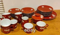 Ensemble vintage Noritake Nippon Daisy de 30 pièces