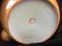 Fukagawa Nippon Coffee/ Tea Set Vintage 50 ́s. Marque Marquée Fukagawa