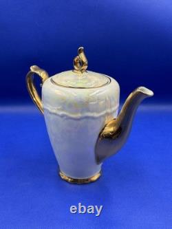 Gerbruder Benedikt. Service à café/expresso en nacre. 35 pièces. Vintage