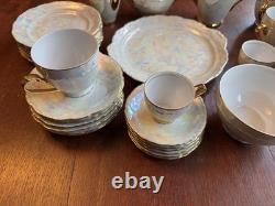 Gerbruder Benedikt. Service à café/expresso en nacre. 35 pièces. Vintage Gerbruder Benedikt. Service à café/expresso en nacre. 35 pièces. Vintage