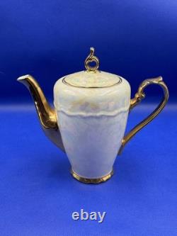 Gerbruder Benedikt. Service à café/expresso en nacre. 35 pièces. Vintage