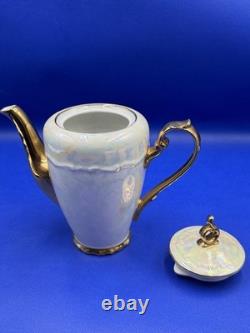 Gerbruder Benedikt. Service à café/expresso en nacre. 35 pièces. Vintage