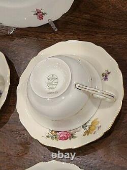 Hutschenreuther Hohenberg Fine Allemande Vintage Chine Thé Et Café Set 26 Pieces