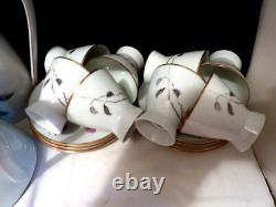 Jolie ensemble de thé et de café en porcelaine vintage Rosenthal, Quince R Loewy, 27 pièces