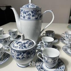 Magnifique service à café vintage Noritake 2604 Arcadia Japon