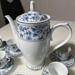 Magnifique service à café vintage Noritake 2604 Arcadia Japon