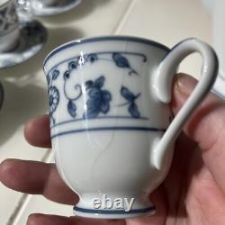 Magnifique service à café vintage Noritake 2604 Arcadia Japon