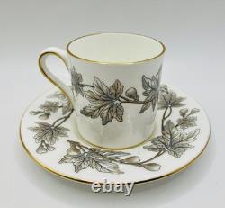 Magnifique service à café vintage Wedgwood Ashford 16 pièces en excellent état