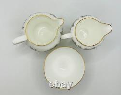 Magnifique service à café vintage Wedgwood Ashford 16 pièces en excellent état