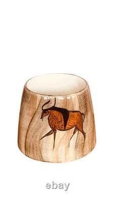 Pot à café / cruche en poterie vintage Lauriana Studio et bol à sucre en superbe condition