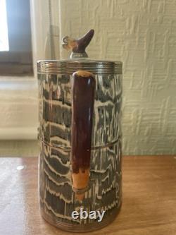 RARE Ensemble à café et thé en argent Art Déco Arthur Wood 4 pièces des années 1930