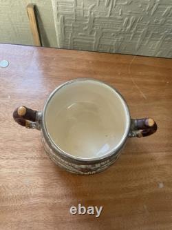 RARE Ensemble à café et thé en argent Art Déco Arthur Wood 4 pièces des années 1930