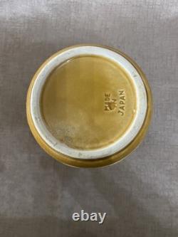RARE Ensemble de Café en Poterie Japonaise à Émaillage Goutte à Goutte - Cafetière, 4 Tasses, Pot à Lait