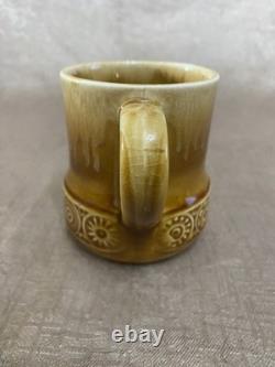 RARE Ensemble de Café en Poterie Japonaise à Émaillage Goutte à Goutte - Cafetière, 4 Tasses, Pot à Lait