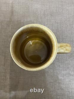 RARE Ensemble de Café en Poterie Japonaise à Émaillage Goutte à Goutte - Cafetière, 4 Tasses, Pot à Lait