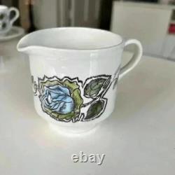 RARE Ensemble de thé/café vintage Kathie Winkle complet dans le motif Lee Ann Rose