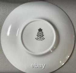 Rare 1956 Worcester Royal Vintage, Petit Cup & Saucer Set, Chine, Monnaie