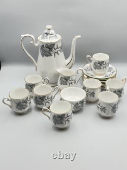 Rare Café en Argent Érable Royal Albert Vintage