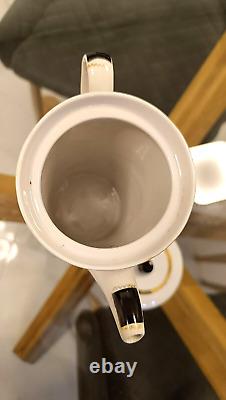 Rare Ensemble de Café en Porcelaine Vintage Tallinn URSS Années 1970 Gorodnitsky Porcelaine